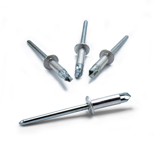 Schnellniete 3,2 x 10 Aluminium / verzinkt, Bohrer S, VE 400 Stck.