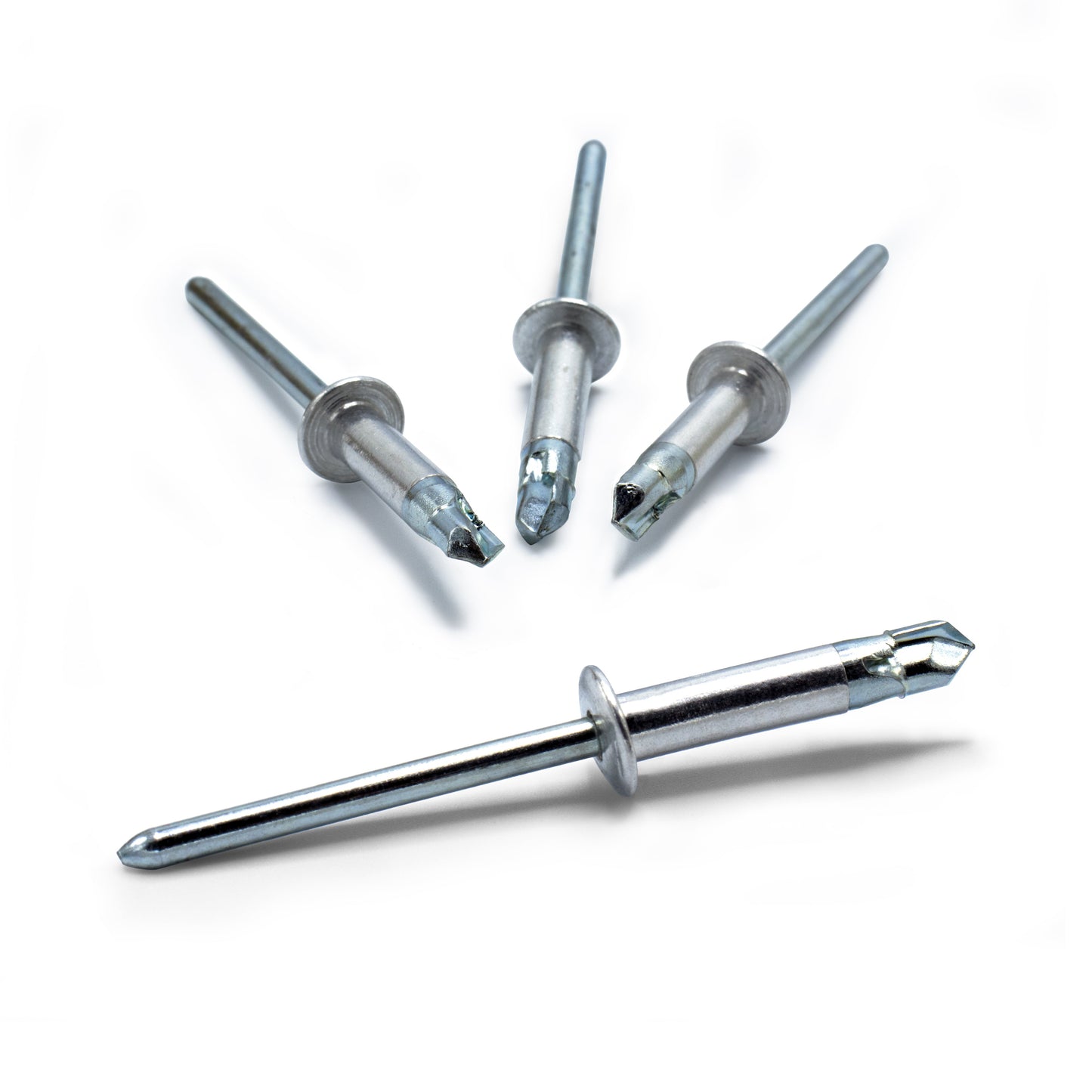 Schnellniete 3,2 x 15 Aluminium / verzinkt, Bohrer L, VE 400 Stck.